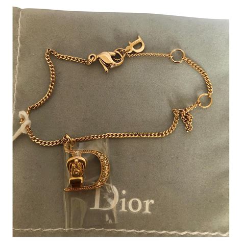 gold dior braclet|christian dior bracelet gold.